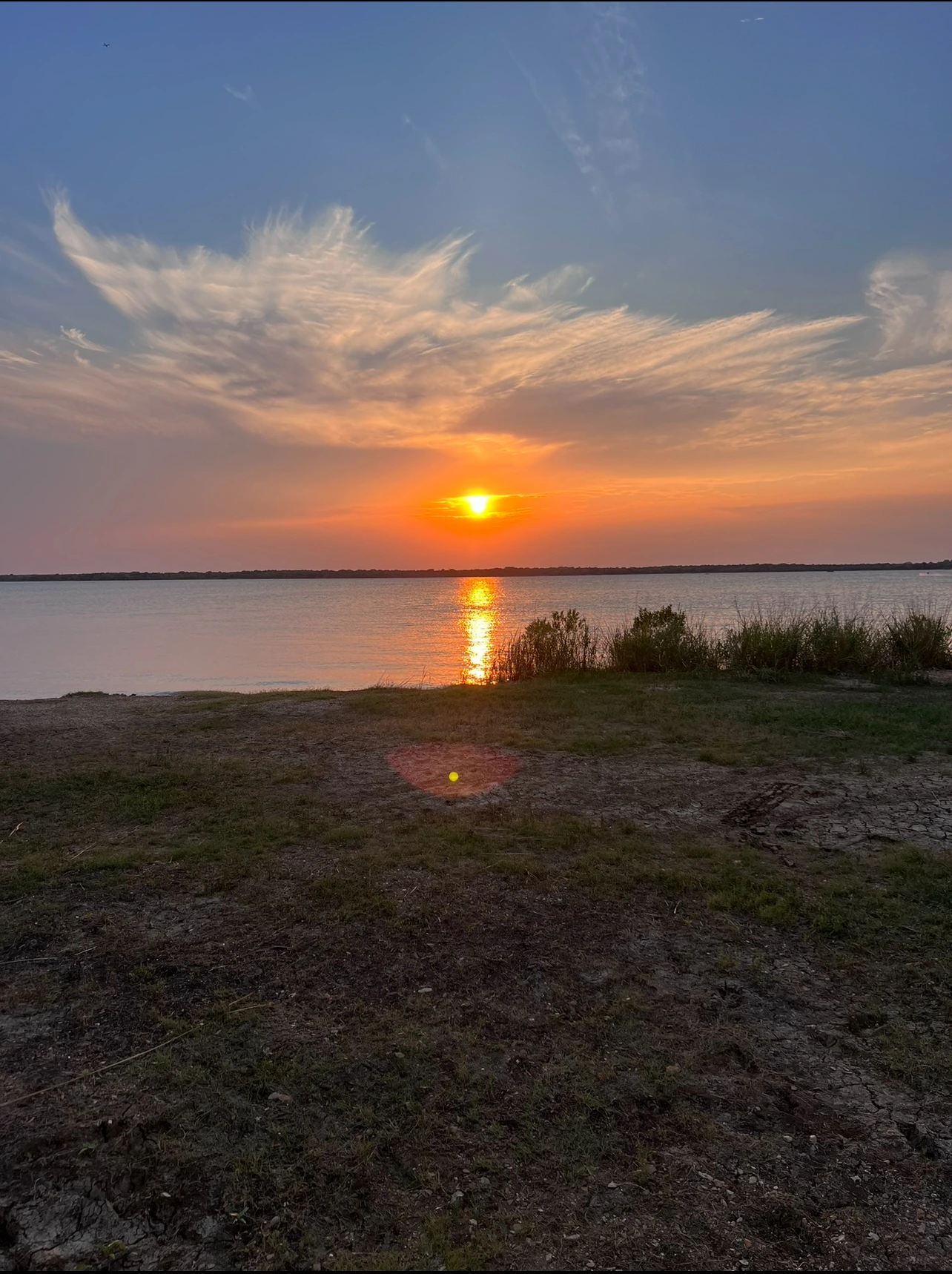 Photo of a place where Armaan went hiking a couple months ago. The photo contains a beautiful sunset. 